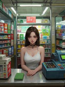 便利店老板娘喜欢穿吊带背心+后续